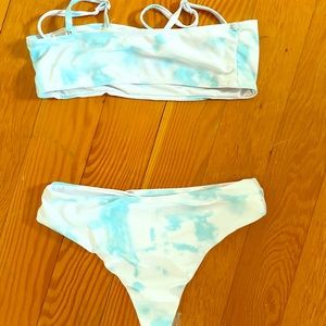 Cute light tye dye small swimsuit